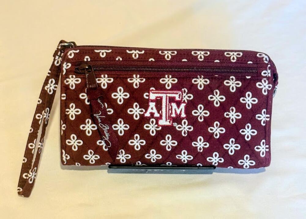 Vera Bradley Texas A&M Wristlet/Wallet